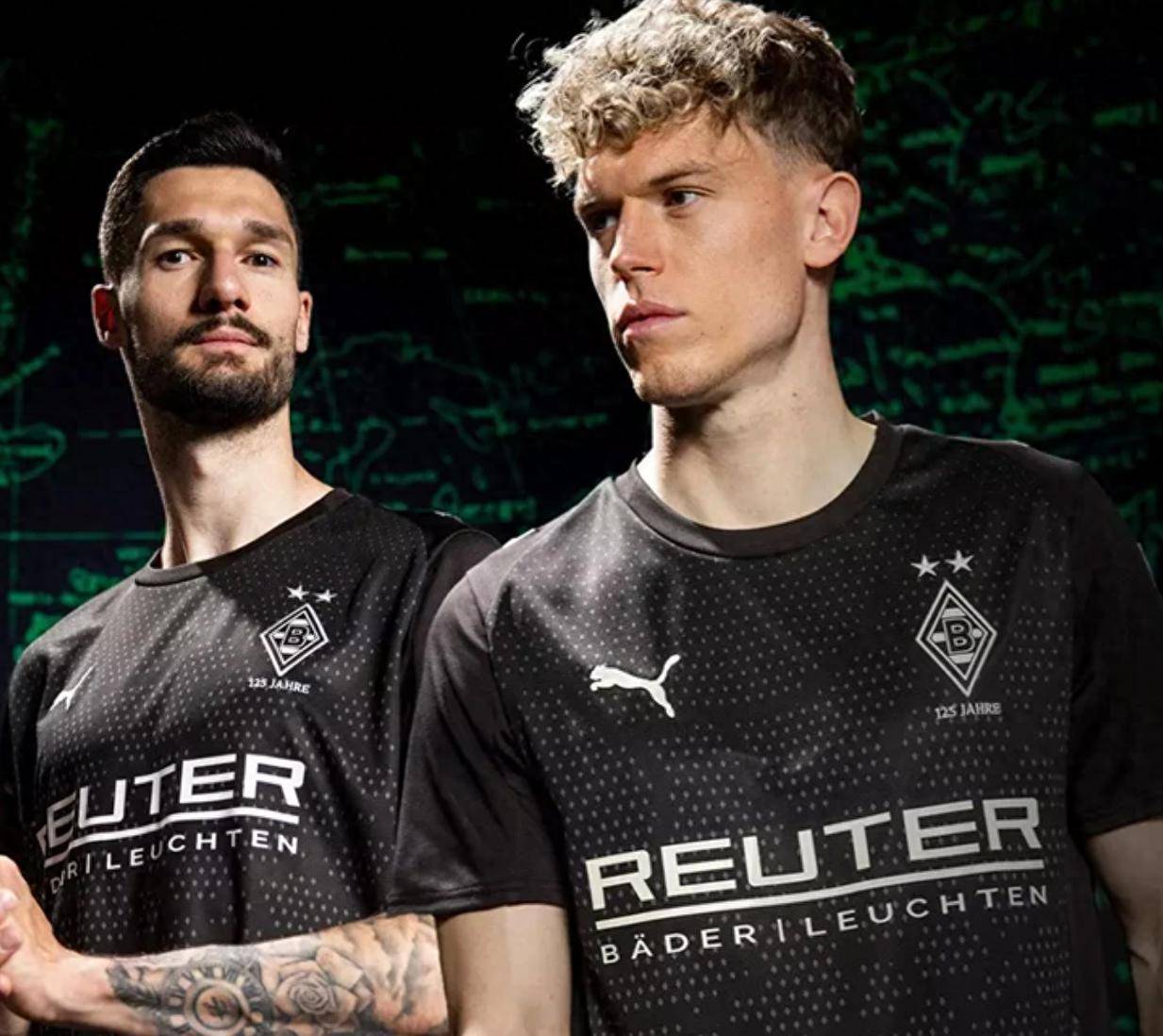 门兴格拉德巴赫发布25/26赛季第三球衣，纪念其成立125 周年